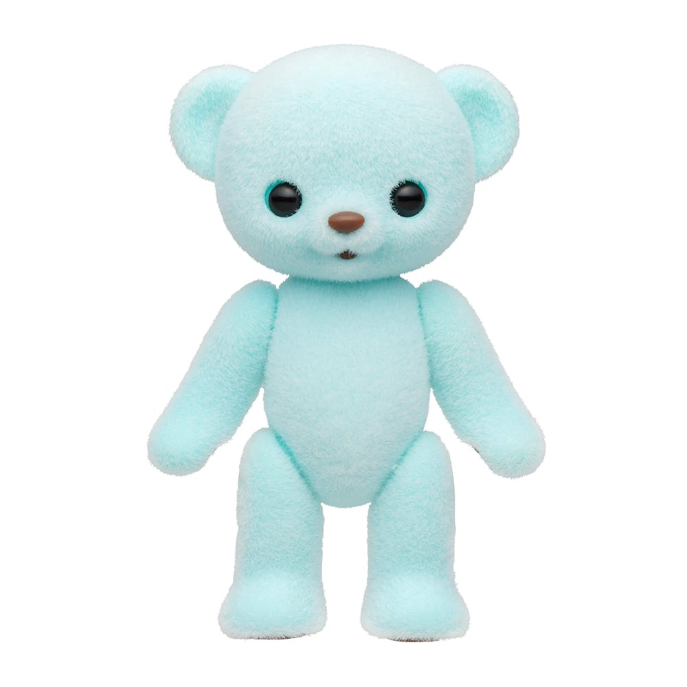 Hina Teddy bear シャンパン色 28cm 限定版 Honey bear 2.5in RENGE,, LIGHT GREEN,, JAPAN #291 miniature